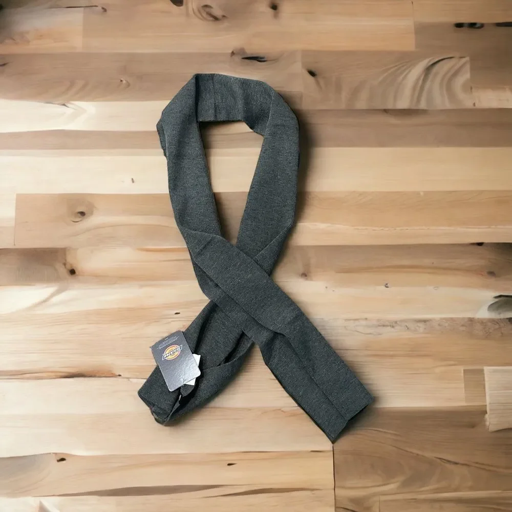 Dickies gray scarf NWT dark gray sweater feel